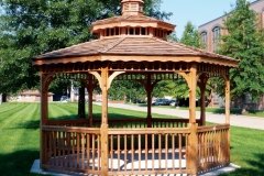 14'Cedar Full Gazebo