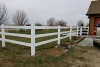 Vinyl Rail Fence 16