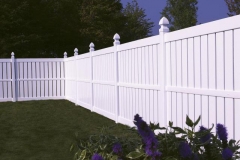 Vinyl Semi Privacy Fence 13