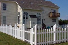 Vinyl Semi Privacy Fence 6